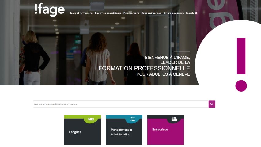 Nouveau site web